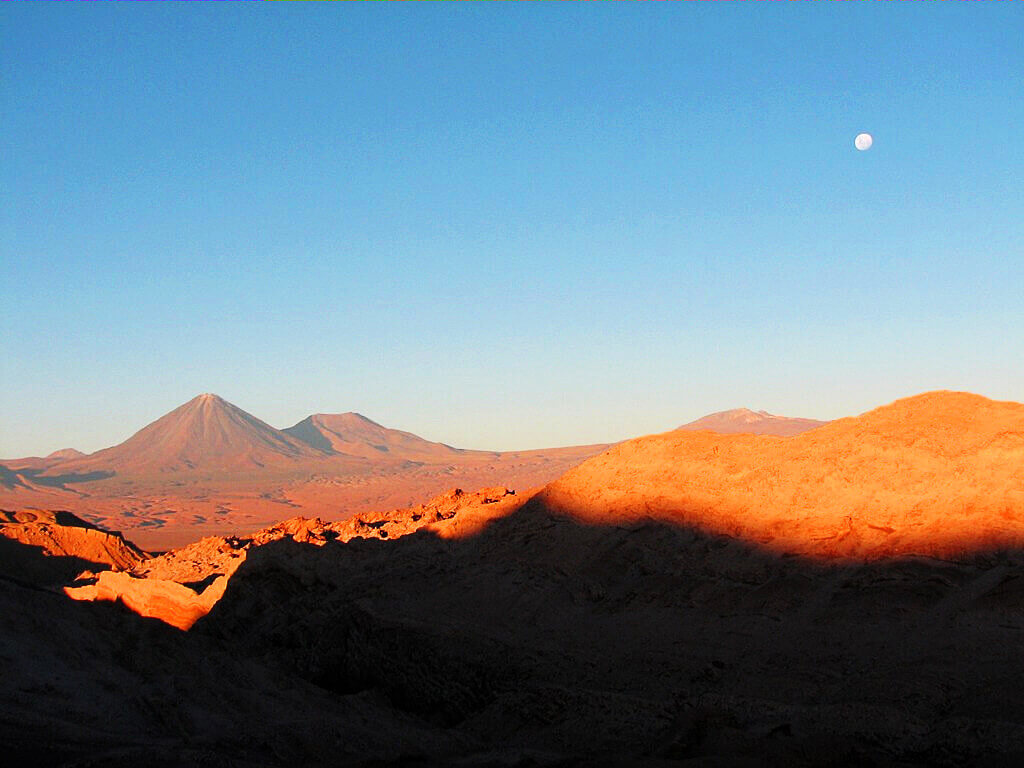 O Vale da Lua em San Pedro de Atacama