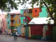 As construções coloridas do Camenito, no bairro La Boca.