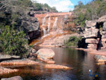 Cachoeira do Riachinho no Vale do Capão.