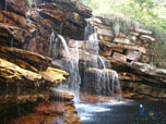 Uma das muitas cachoeiras do Rio Mucugezinho.