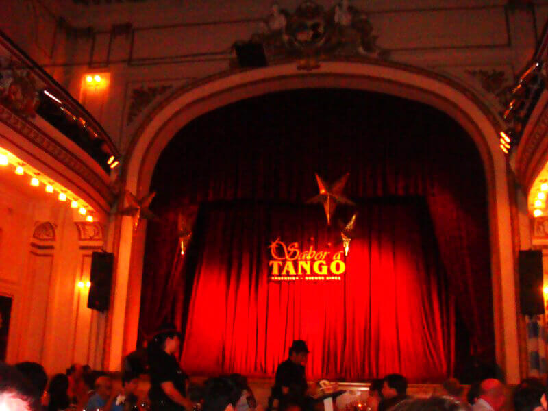 Casa de tango em Buenos Aires