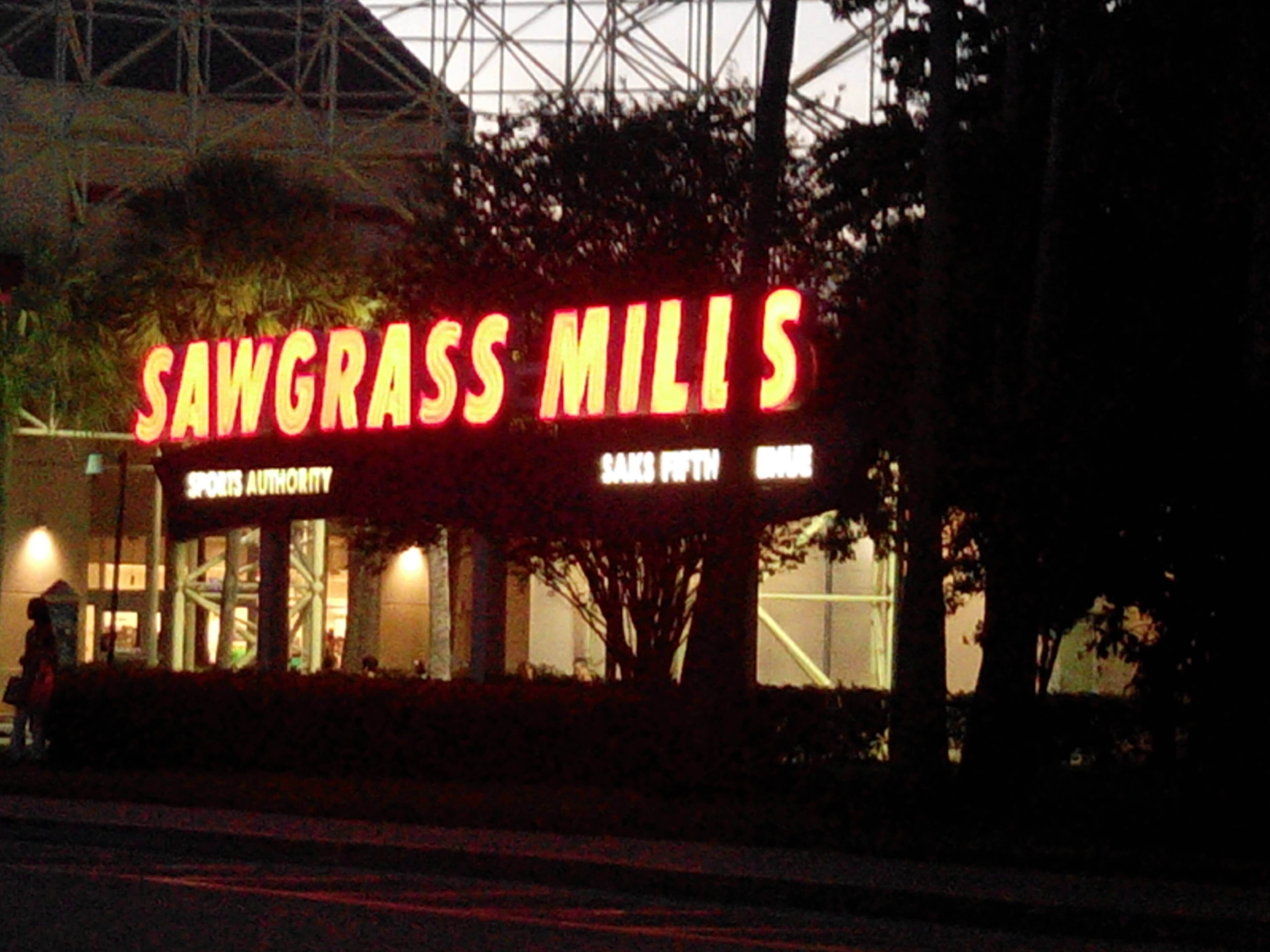 Sawgrass Mills Mall, o melhor lugar para compras em Miami