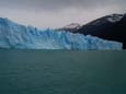 O paredão do Perito Moreno visto do Lago Norte.
