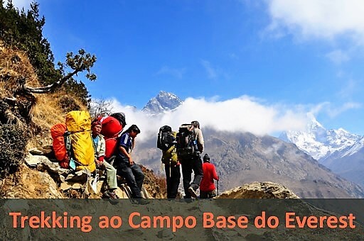 Trekking ao Campo base do Everest
